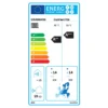 Energetický štítok tepelného čerpadla Grubmann EcoSilent R16. Mierne pásmo: výstupná voda 35°C = 14kW, výstupná voda 55°C = 14kW