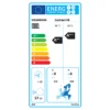 Energetický štítok tepelného čerpadla Grubmann EcoSilent R8. Mierne pásmo: výstupná voda 35°C = 8kW, výstupná voda 55°C = 9kW