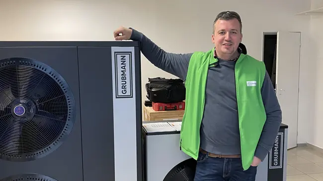 Tepelné čerpadlá a nádrže GRUBMANN Veľký Krtíš – nayEnergia